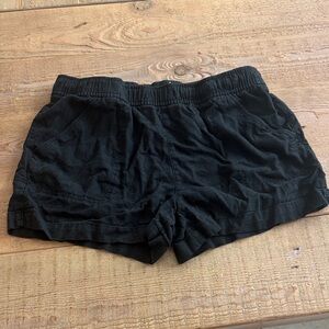 Women's Black Casual Shorts
